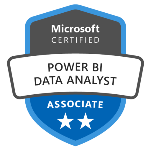 Power BI Data Analyst Associate (PL-300) certification badge